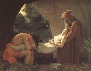 Anne-Louis Girodet-Trioson The Burial of Atala (mk05) oil painting picture wholesale